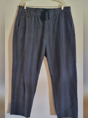 KITH Men's Stripe Swiss Dot Pants Heavyweight Cotton Winter '23 Streetwear